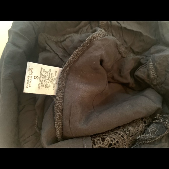 🌻 San Joy lace jumper , romper . Unusual. Lace over polyester. Eyelash trim S - Picture 3 of 4